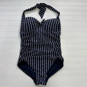 SEAFOLLY coastline Halter One Piece Swimsuit‎ size 10